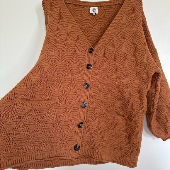 dRA Women’s Enzo Knit Oversized Cardigan Sweater Size Medium - Picture 3 of 16